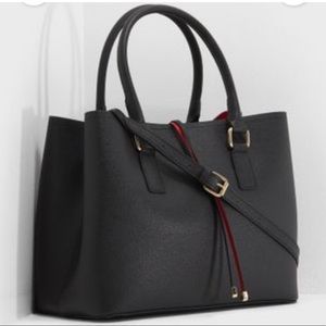 [Aldo] Black and Red Frenarien Tote